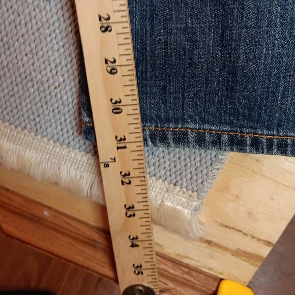 Levis 527 Bootcut Jeans Mens 39X31 Blue Fade Cowboy Style - Picture 15 of 16